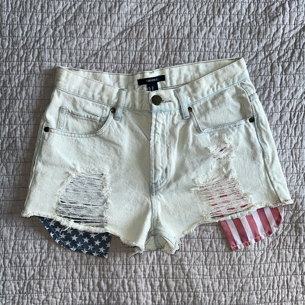 Forever 21 ‘American Girl’ Shorts